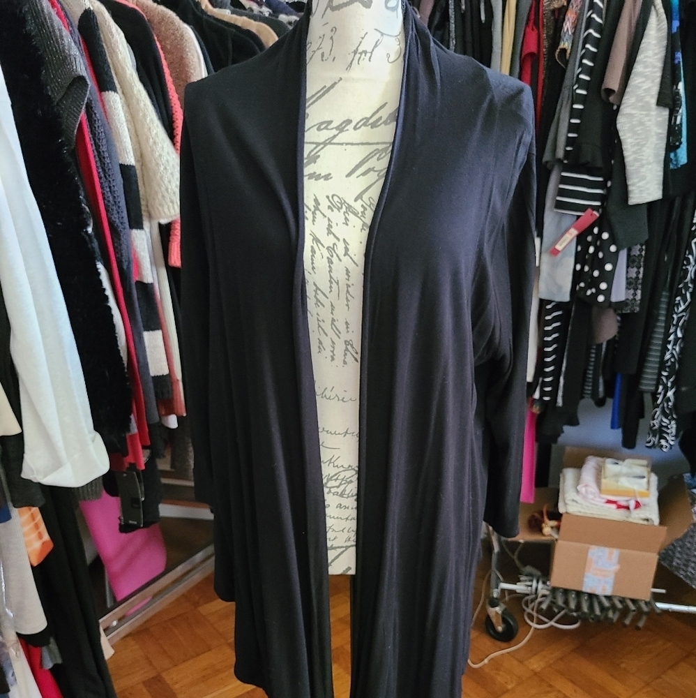 Ginatricot black lightweight cardigan Hp🔥🛝🔥🔥🔥 - Picture 4 of 4